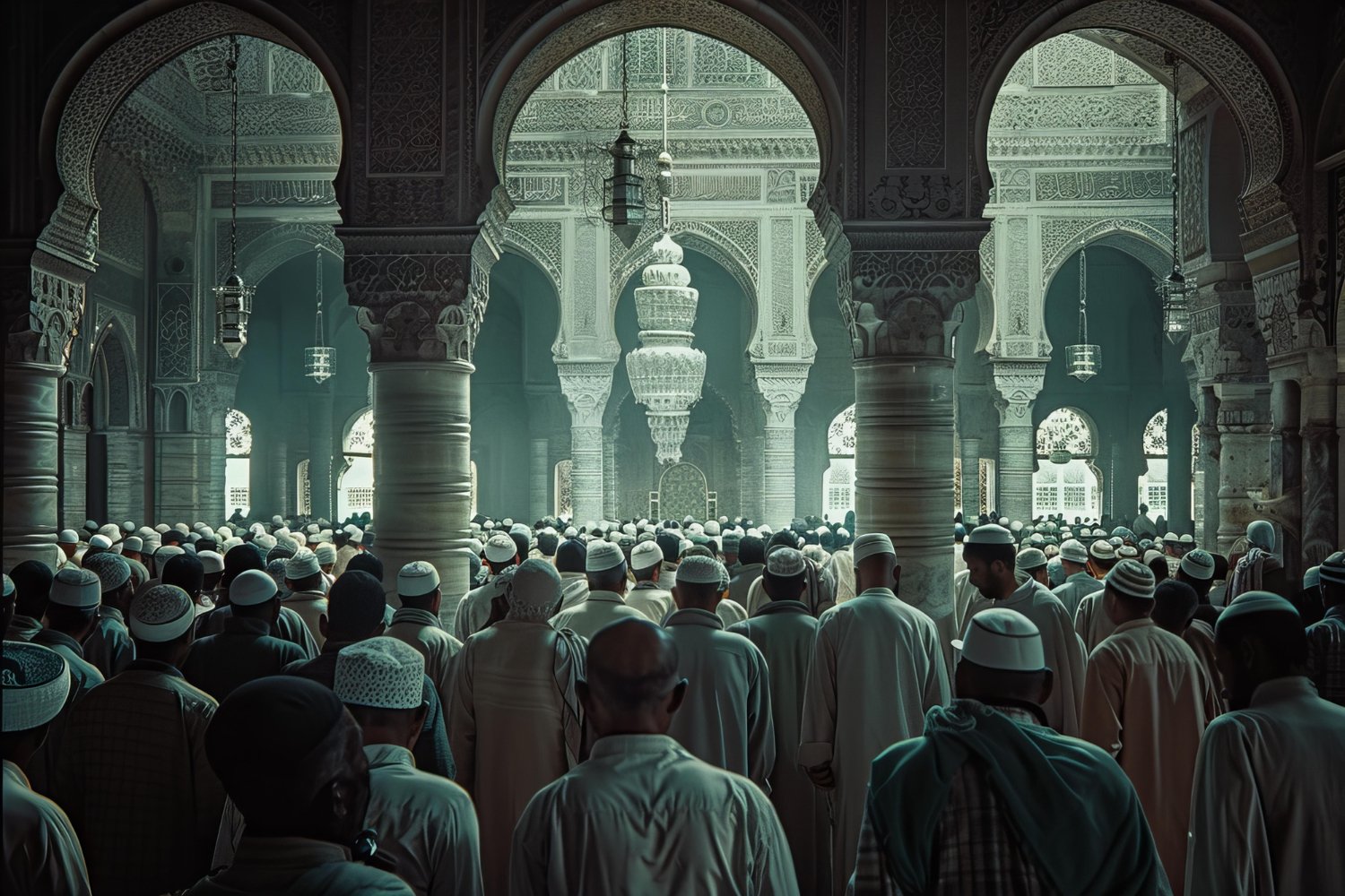 Makkah mosque architecture and pilgrimage setting